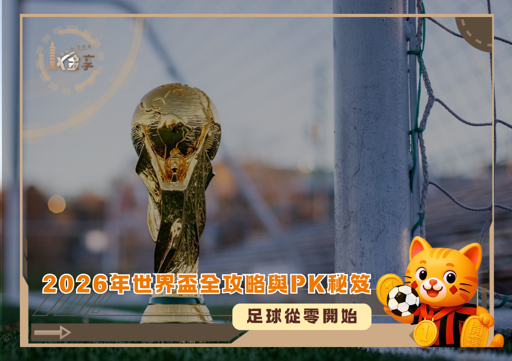 足球從零開始：2026年世界盃全攻略與 PK 秘笈